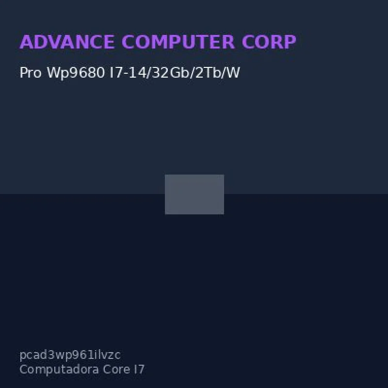 Pro Wp9680 I7-14/32Gb/2Tb/W