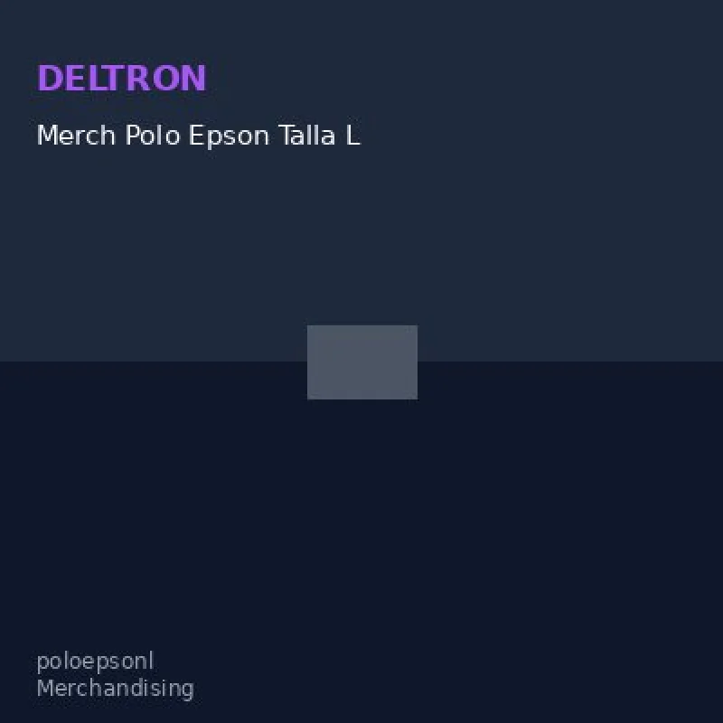 Merch Polo Epson Talla L