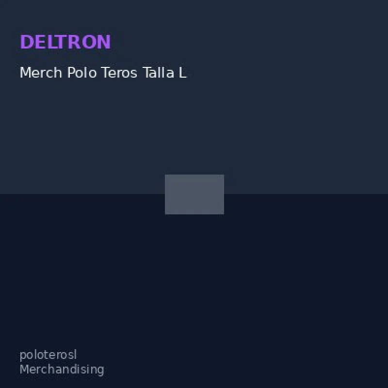 Merch Polo Teros Talla L