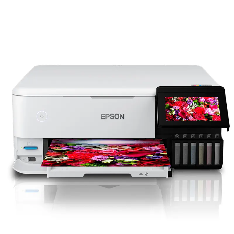 Multifuncional De Tinta Epson Ecotank L8160, Imprime/Escanea/Copia, Lan/Wi-Fi/Usb 2.0