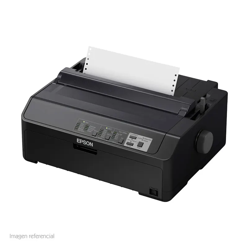 Impresora Matricial Epson Lq-590Ii, Matriz De 24 Pines, Paralelo / USB 2.0, 100V - 24