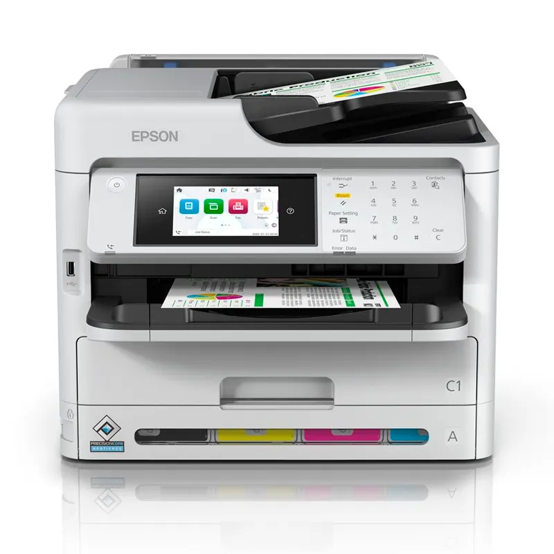 Multifuncional A Color Epson Workforce Pro Wf-C5891, Imprime/Escanea/Copia/Fax/Lan/Wi