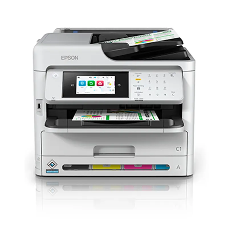 Impresora Multifuncion Epson Workforce Pro Wf-C5890 Imprime/Escanea/Copia/Fax/Lan/Wif