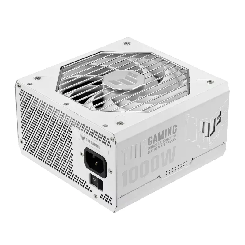 Fuente de alimentación ASUS TUF Gaming 1000W Gold White Edition, 80 PLUS Gold, Formato ATX