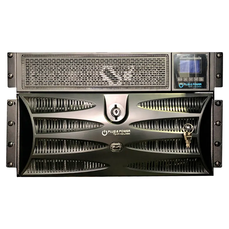 UPS On Line Rack/Tower (Urt) Plug & Power, 6000Va/ 6000W, 230V, Usb, Rs-232 (Db-9)