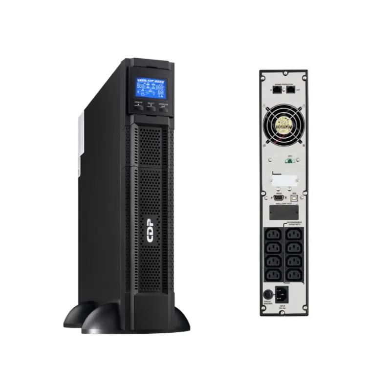 UPS Online Cdp Upo11-1 Rtaxi, 1000Va/1000W, 220Vac, 8 Salidas Iec-C13 (4-Programables