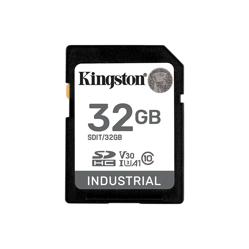 Tarjeta De Memoria Kingston 32GB Industrial/Sdhc/C10/Uhs-I/U3/V30/A1/Uhs-I