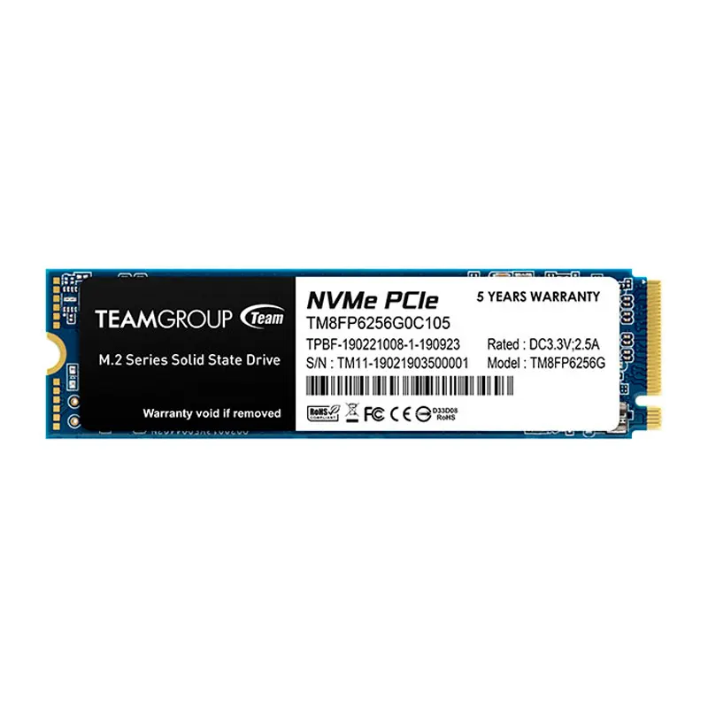 Unidad En Estado Solido Mp33 M.2 PCIE Ssd, 256Gb,Dc +3.3Vinterfaz PCIE 3.0 X4 Nv