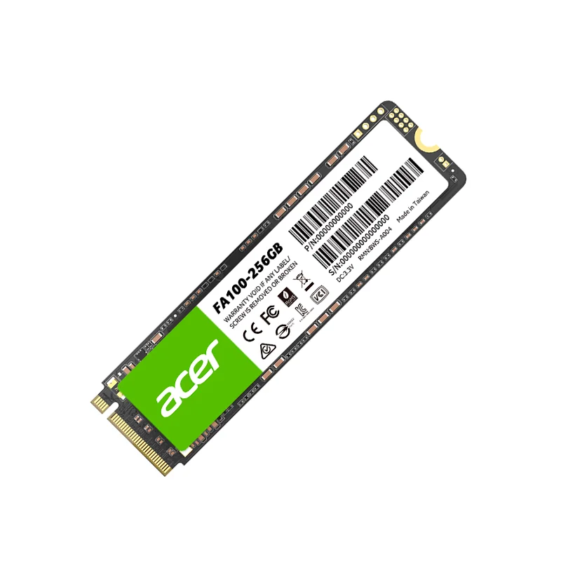 Unidad En Estado Solido (Ssd) Acer Fa100 256GB M.2 PCIE Nvmevelocidad De Escritu