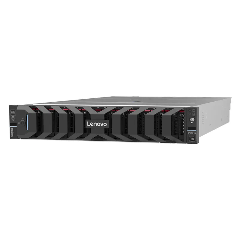 Servidor Lenovo Thinksystem Sr650 V4 / 1 X INTEL Xeon 6515P 2.3/3.8Ghz/16C/150W/Rack