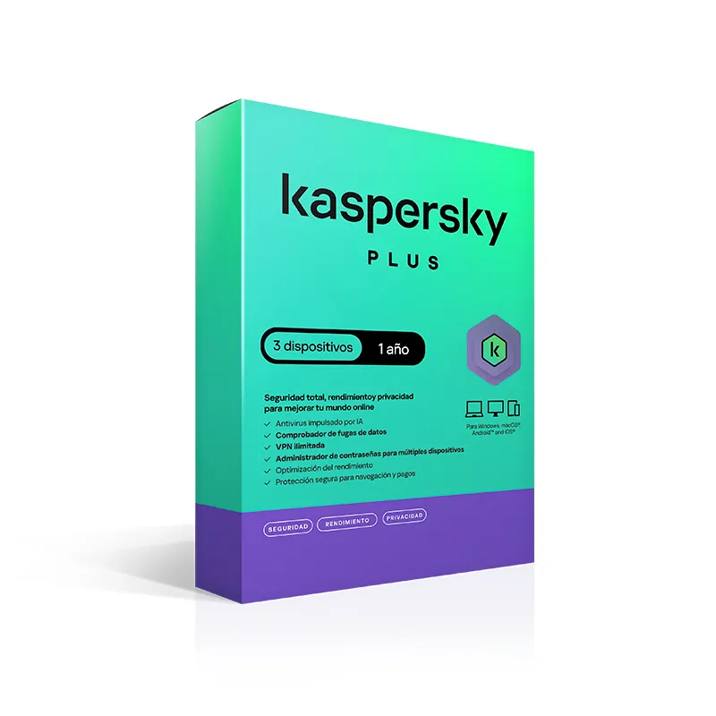 Kaspersky Plus 3Pc 1Y