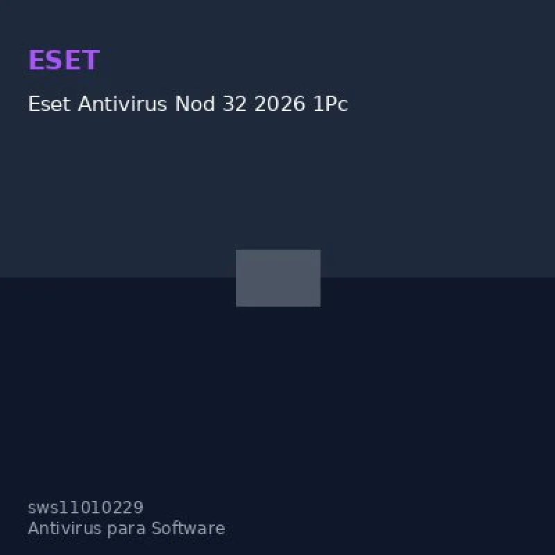 Eset Antivirus Nod 32 2026 1Pc