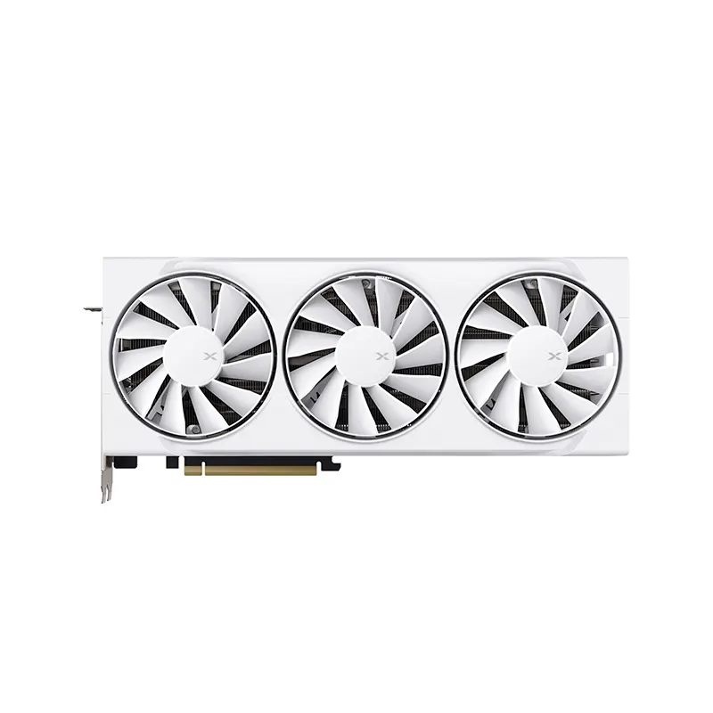 Tarjeta de video XFX Swift AMD Radeon RX 9070XT White Triple Fan Gaming, 16GB DDR6, PCIe5