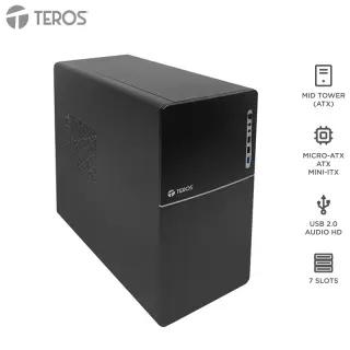 GRATIS(MOUSE) POR LA COMPRA DE CASE STD ATX TE1038 250W BK
