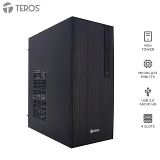PROMO(6+1)POR LA COMPRA DE CASE STD MICRO ATX 250W TE1034 P.PRORRATEADO DESDE $15.4+