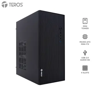 PROMO(6+1) POR LA COMPRA DE CASE STD MICRO ATX 250W TE1035 P.PRORRATEADO DESDE $15.4+