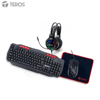 PROMO(11+1) POR LA COMPRA DE TEROS KIT GAMER TE-5014S P.PRORRATEADO DESDE $13.75+
