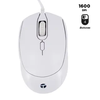 PROMO (4+1) POR LA COMPRA DE MOUSE STD USB TE1225 WH; PRORRATEADO $1.92+