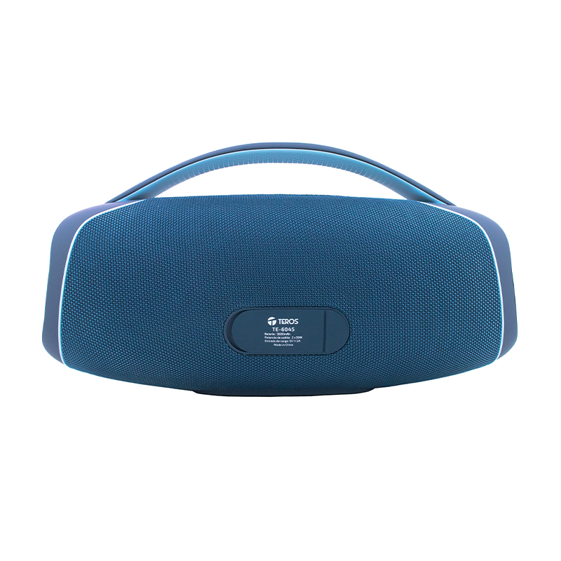 Parlante Teros Te-6045B, Color Azul, 60 Wpotencia Tu Música Con El Parlante Blue