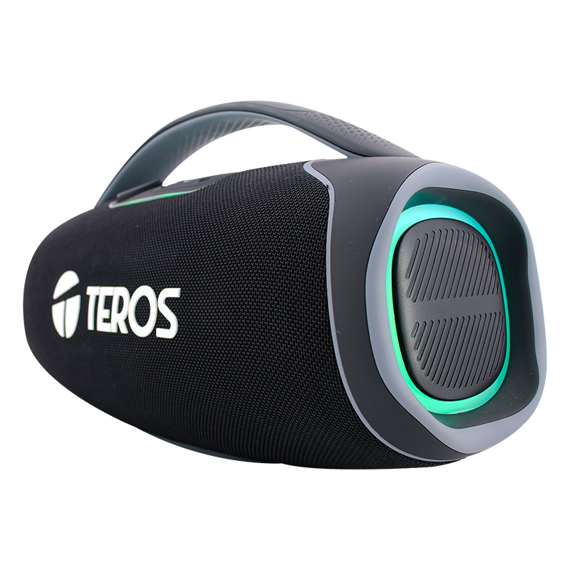 Parlante Teros Te-6045N, Color Negro, 60 Wpotencia Tu Música Con El Parlante Blu
