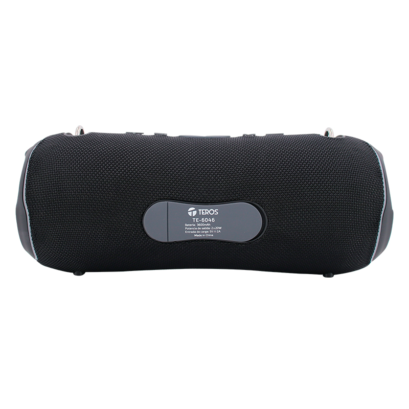 Parlante Ultra Te-6046N, Color Negro, 40 Wdisfruta De Un Sonido Potente Con El P