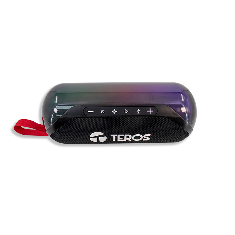 Parlante Inalámbrico Teros Te6047N, 20W, Bt: 5.3,Iluminación Rgb, Color Negrodis