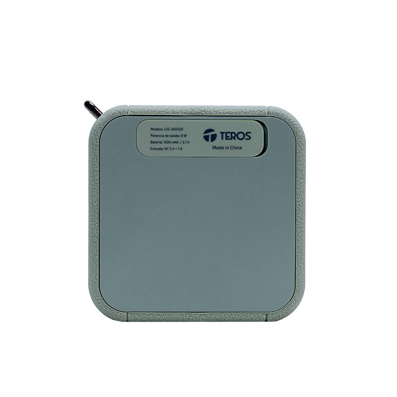 Parlante Inalámbrico Teros Legacy 6051, 8W, BT 5.3, 1500 Mah, Usb, Tf, Aux, Verde @@@
