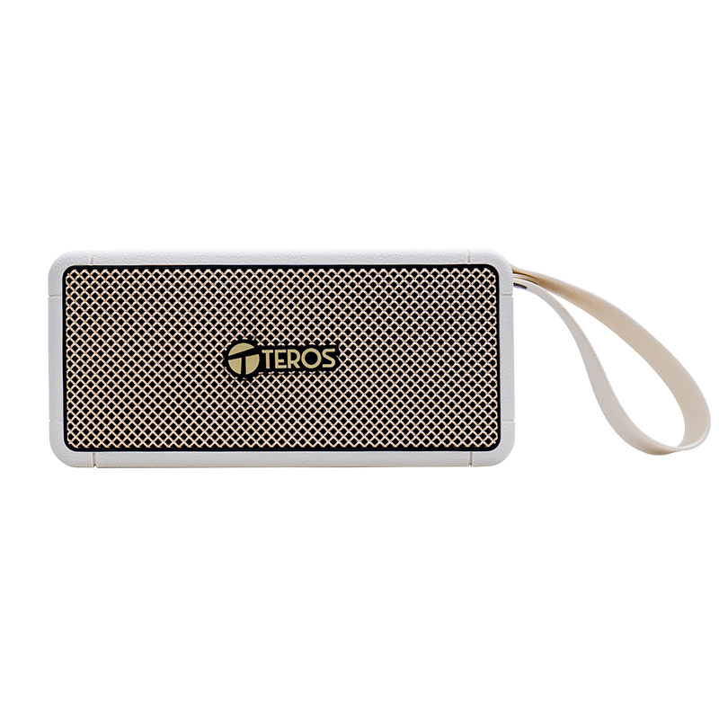 Parlante Inalámbrico Teros Legacy 6052, 40W, BT 5.3, 4000 Mah, Usb, Tf, Aux, Beige @@