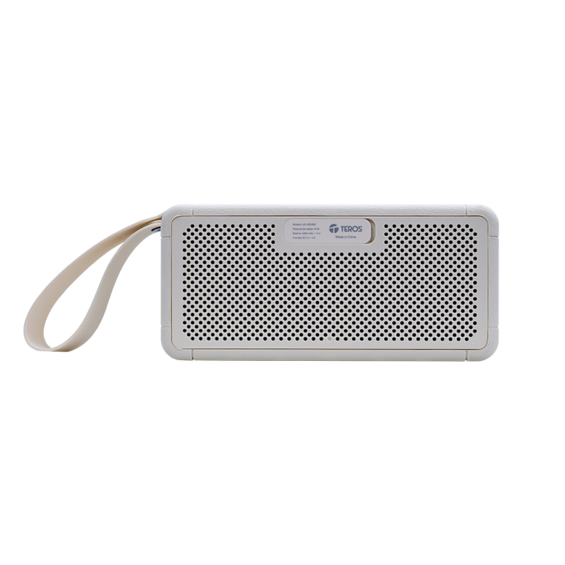 Parlante Inalámbrico Teros Legacy 6052, 40W, BT 5.3, 4000 Mah, Usb, Tf, Aux, Beige @@