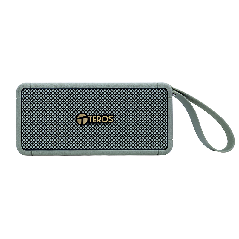 Parlante Inalámbrico Teros Legacy 6052, 8W, BT 5.3, 4000 Mah, Usb, Tf, Aux, Verde @@@