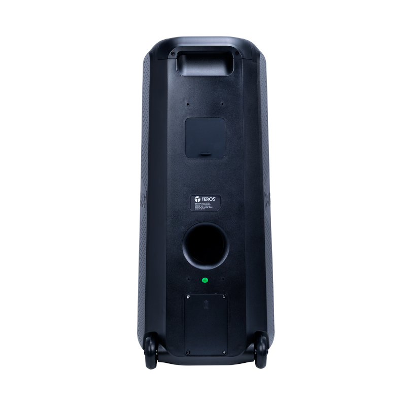 Parlante Inalámbrico Para Fiestas Teros Vibe 6055, 100W, Bt, 7000 Mah, Usb, Micrófono