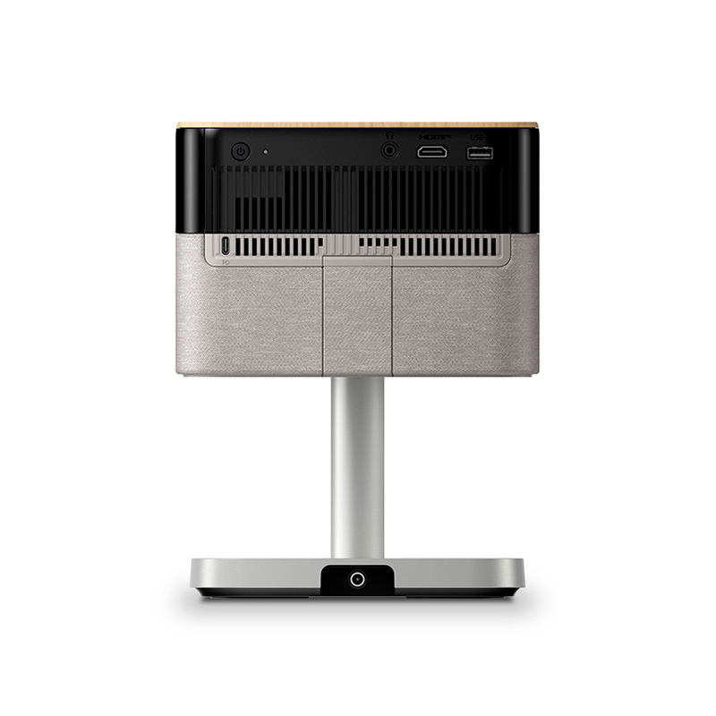 Proyector Epson Smart Portátil Lifestudio Flex Plus Ef-72 - Roble - 4K Pro Uhdel