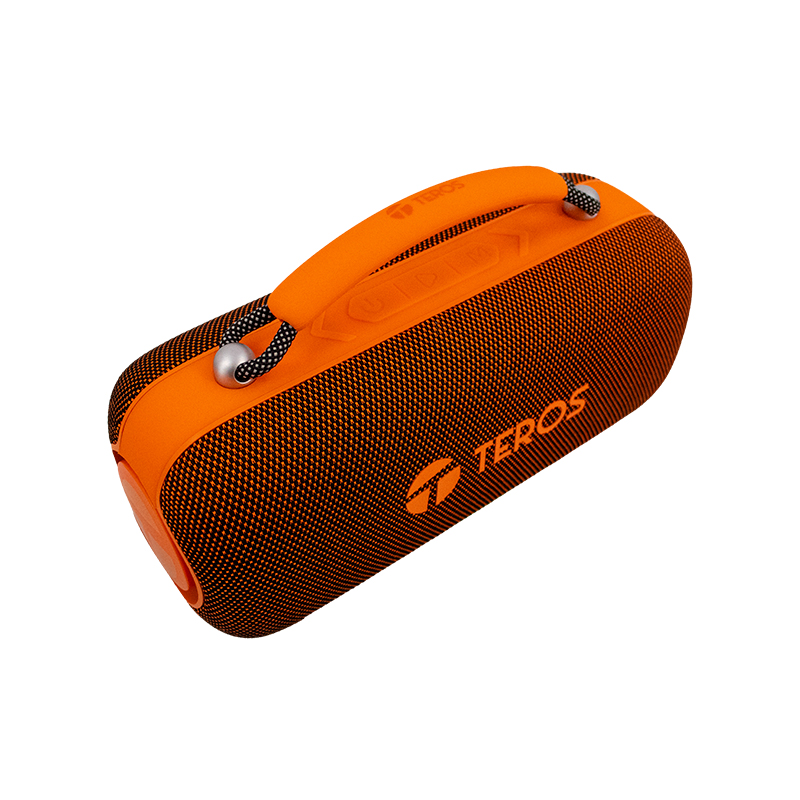 Parlante Inalámbrico Teros Vibe Vb-6049Or, 60W, BT 5.3, 4000 Mah, Usb, Luces Led, Nar