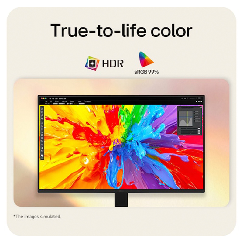 Monitor LG U4 24U411B-B/23.8"/FHD/IPS/144Hz/HDMI/Earphone-out/(3 polos (Solo sonido))