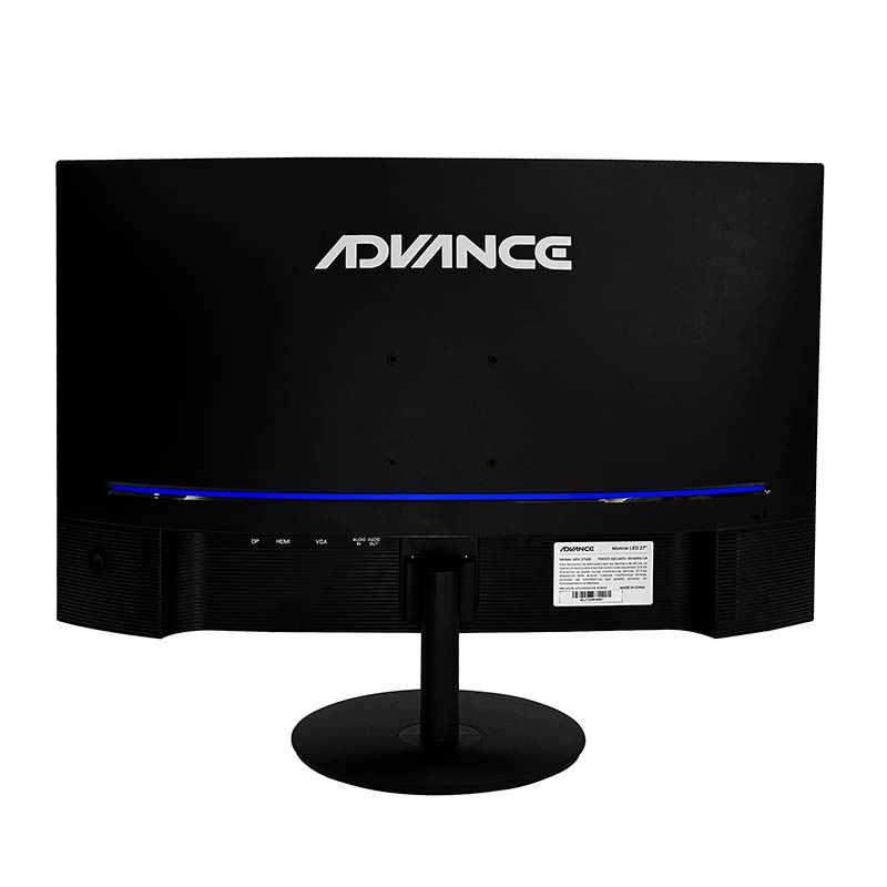 Monitor Curvo Advance Adv-2751S, 27 FHD Va, 100Hz, 1Ms, Hdmi, Dp, Audio Out, Parlant