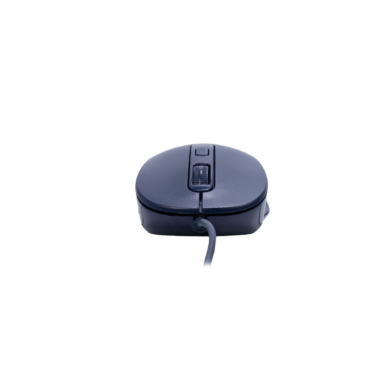 Mouse Óptico Teros Te-1243S, 2000 Dpi, Usb, 4 Botones, Azulobtén Precisión Y Com