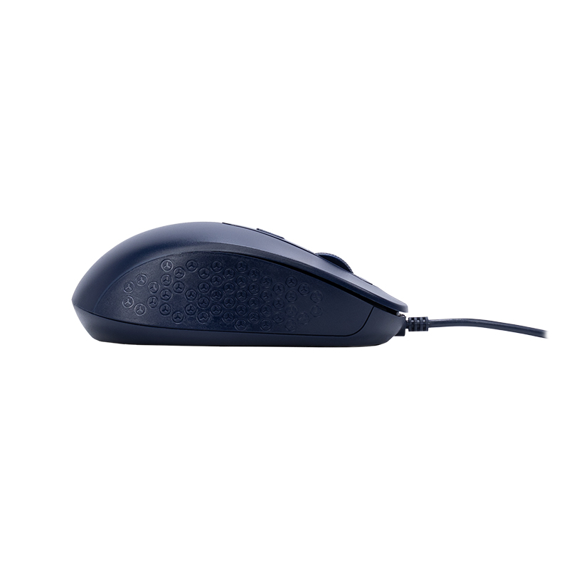 Mouse Óptico Teros Te-1243S, 2000 Dpi, Usb, 4 Botones, Azulobtén Precisión Y Com