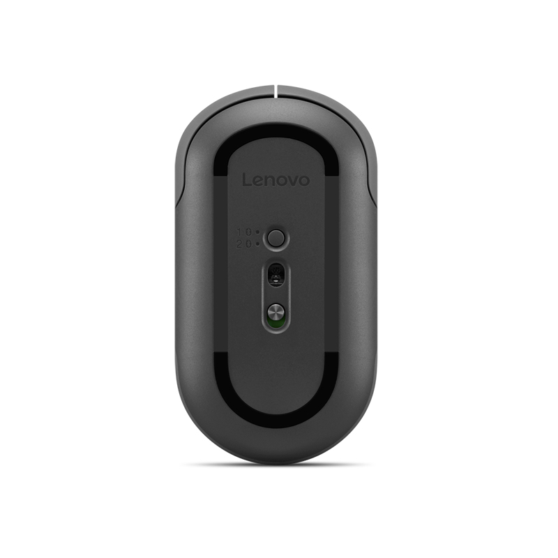 Mouse Lenovo 350 Silencioso, Interfaz Bluetooth, Color Luna Gris, Sin Bateríael