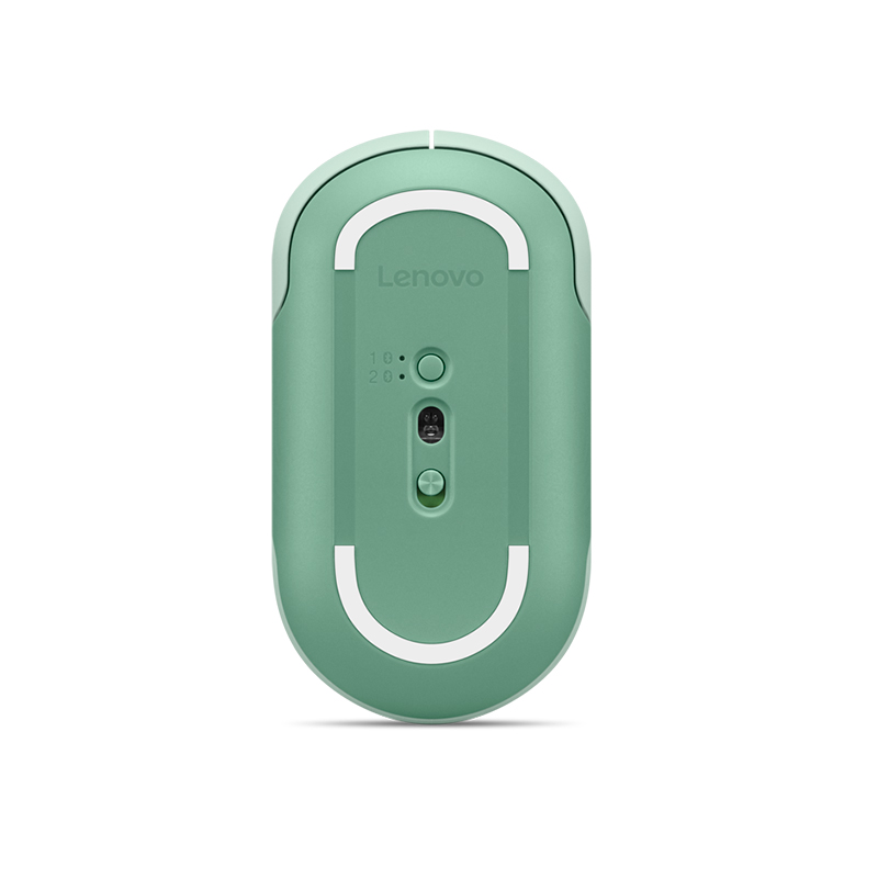 Mouse Lenovo 350 Silencioso, Interfaz Bluetooth, Color Verde Musgo, Sin Bateríae