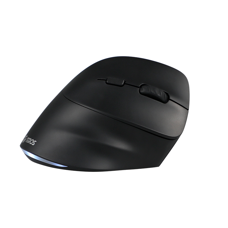 Mouse Inalámbrico Teros Te-5169N, 2.4G+Bluetooth,2400 Dpi, Usb, Color Negropoten