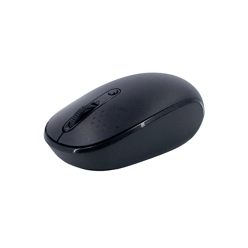 Mouse Inalámbrico Teros Te-1237S, BT 5.0, 2.4Ghz,Usb, Color Negrodescubre El Mou