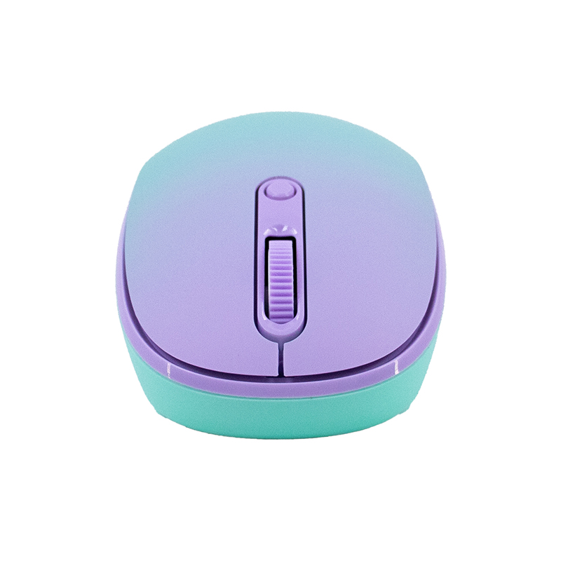 Mouse Inalámbrico Teros Te-1239S, 2.4Ghz, 4 Botones, Usb, Color Purpleel Mouse I