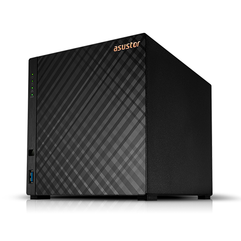 Servidor NAS Asustor Drivestor 4 Gen2 (As1204T), Realtek Rtd1619B 1.7GHZ Qc/1Gb DDR4