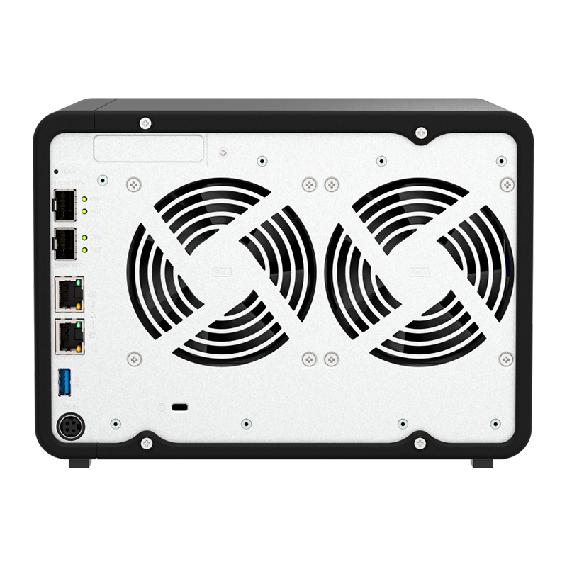 Servidor NAS Qnap Ts-632X-4G, Arm Al524 4C/2Ghz, 4GB RAM Sodimm, Bahias: 6X3.5 SATA