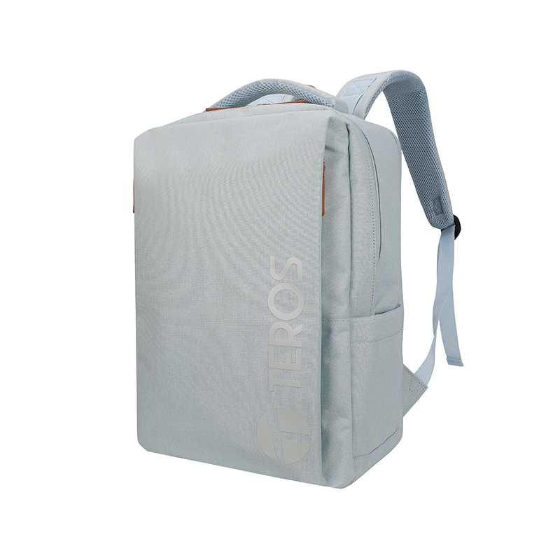 Backpack Teros City Iii Te-9047Sk, Para Notebooksde Hasta 15.6 - Color Azul Claro @@