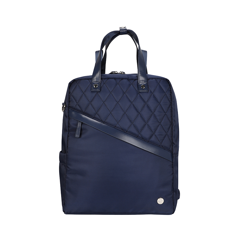 Backpack Teros Roseann Ii Te-9051Bl, Para Notebooks De Hasta 14.1 - Color Azulo