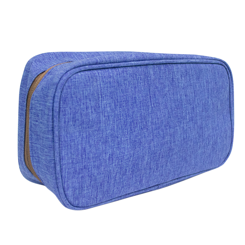 Cartuchera / Estuche / Organizador / Portacables Teros Te-Acs9016, Azulcartucher
