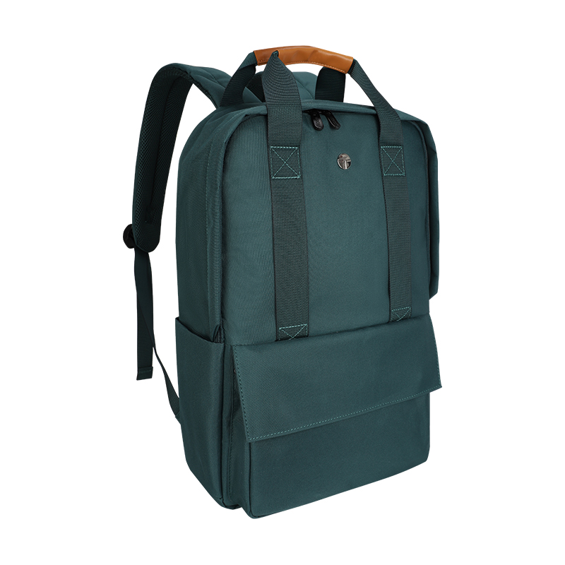 Backpack Teros City Ii Te-9032Gr, Para Notebooks De Hasta 15.6, Color Verdellev