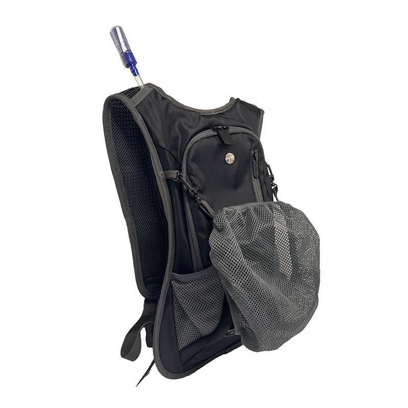 Mochila De Hidratación Teros Te-9034Bk, Incluye Bolsa De Agua De 2L, Poliésterma