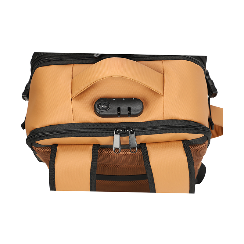 Travel Backpack Teros Te-9038Bw, Para Notebooks De Hasta 15.6, Color Brownviaja